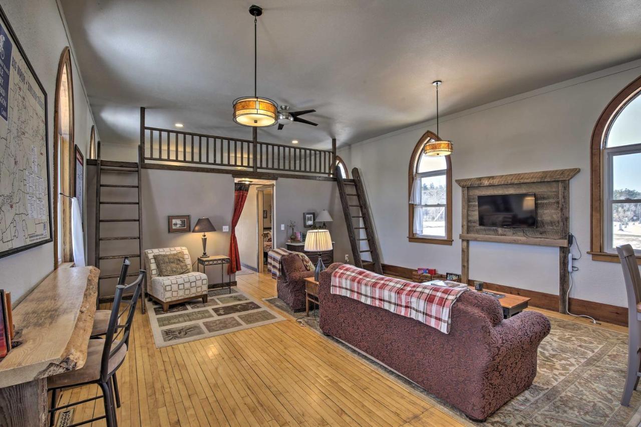Renovated Historic Church Along Namekagon River! Seeley エクステリア 写真